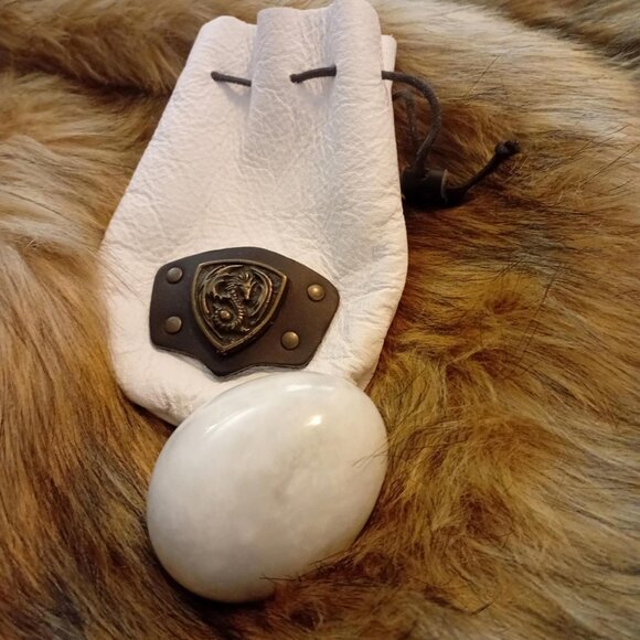 Collectible Dragon Keeper's Kit | Pouch, Stone Egg & Oath | Ideal Fantasy LARP G - Picture 1 of 5